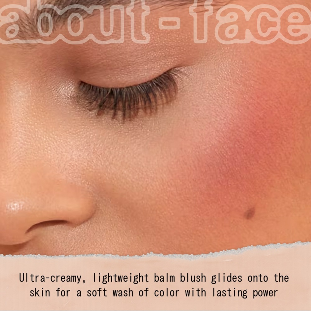 about-face Cheek Freak Blush Balm Smash (rosy red)